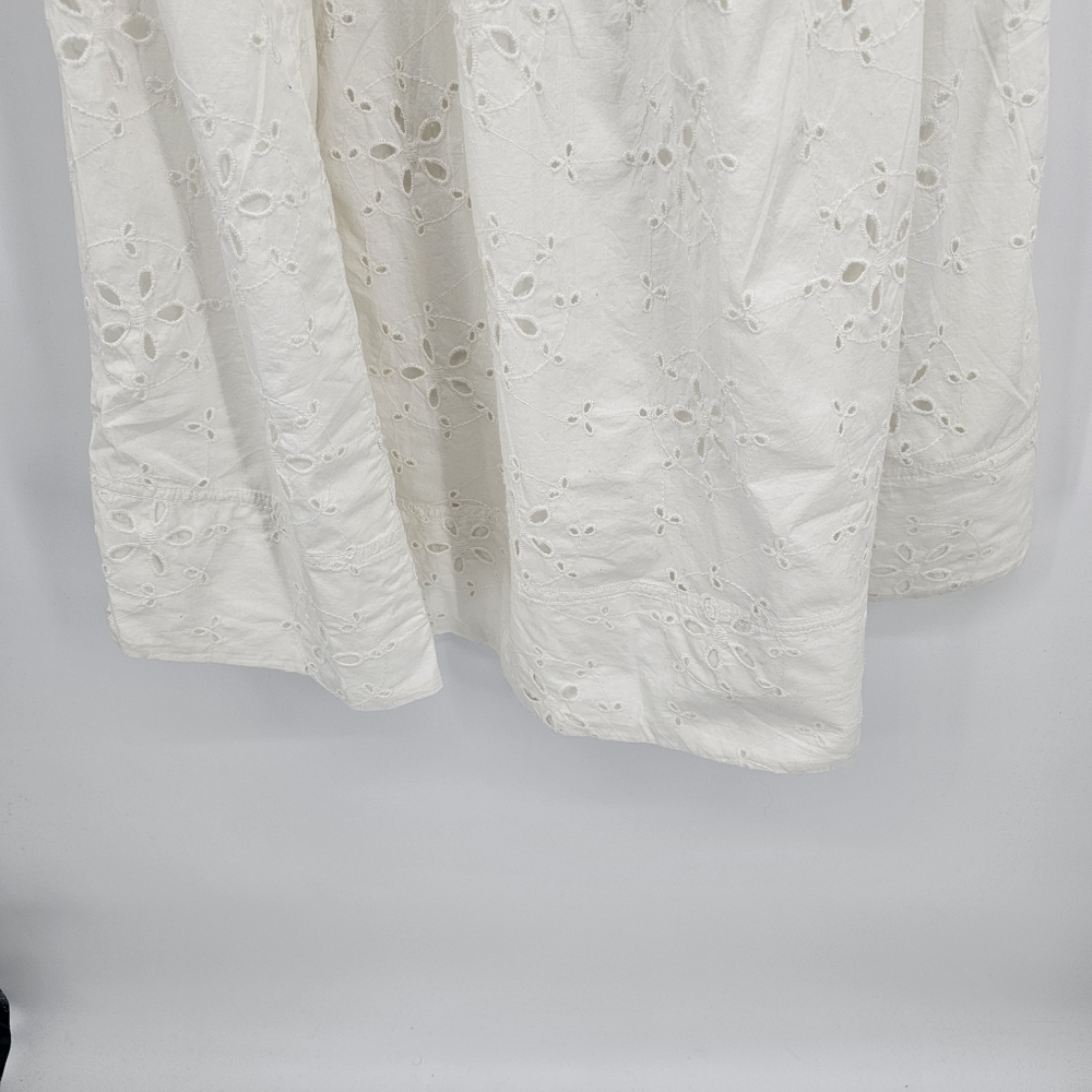Free People Womens Primavera Eyelet Midi Sundress Womens Medium New - Picture 8 of 14